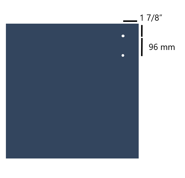 Hole Drill for Besta Door Pull