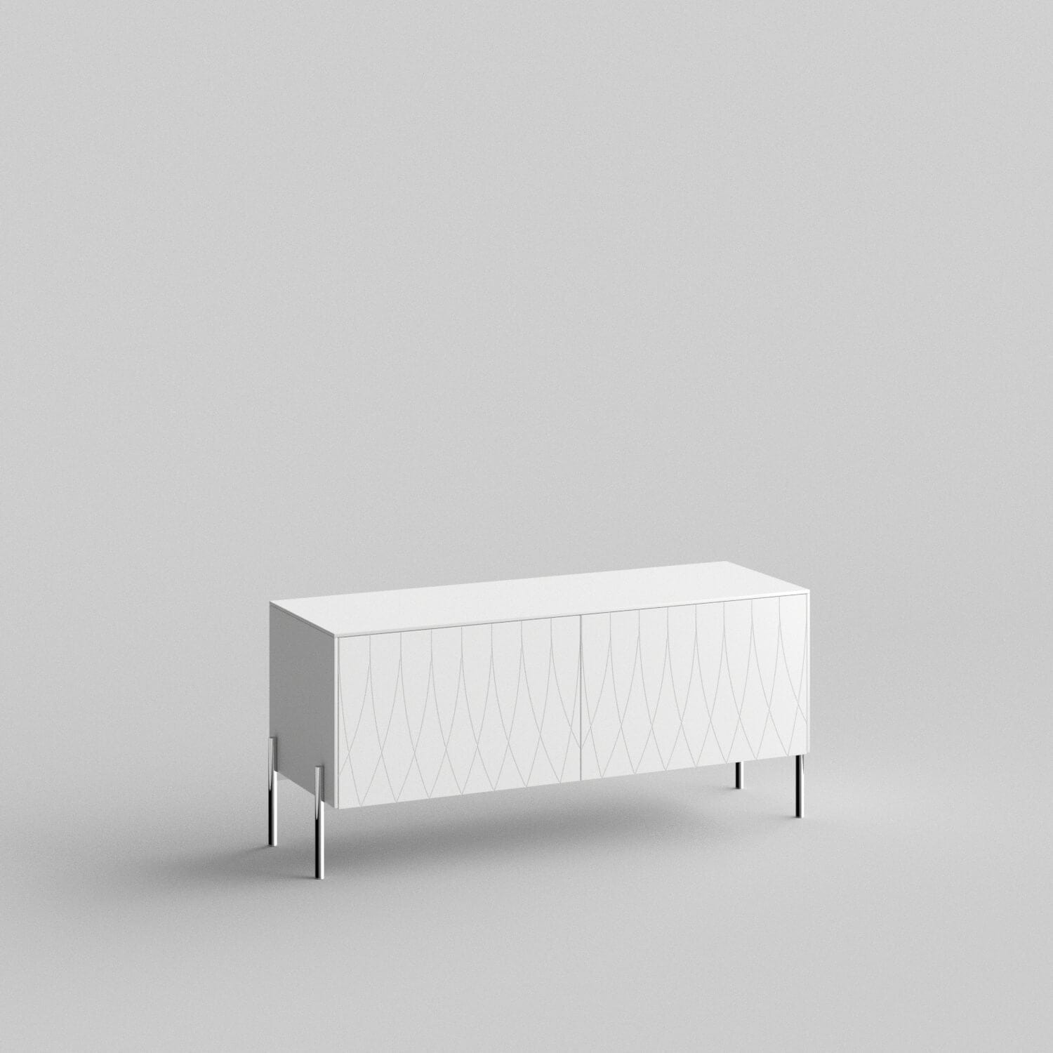 Seville Full Kit (doors, top and side panels) in White Lace to remodel Besta, 15" tall 2 door frame. Rich and durable designer-grade finish.