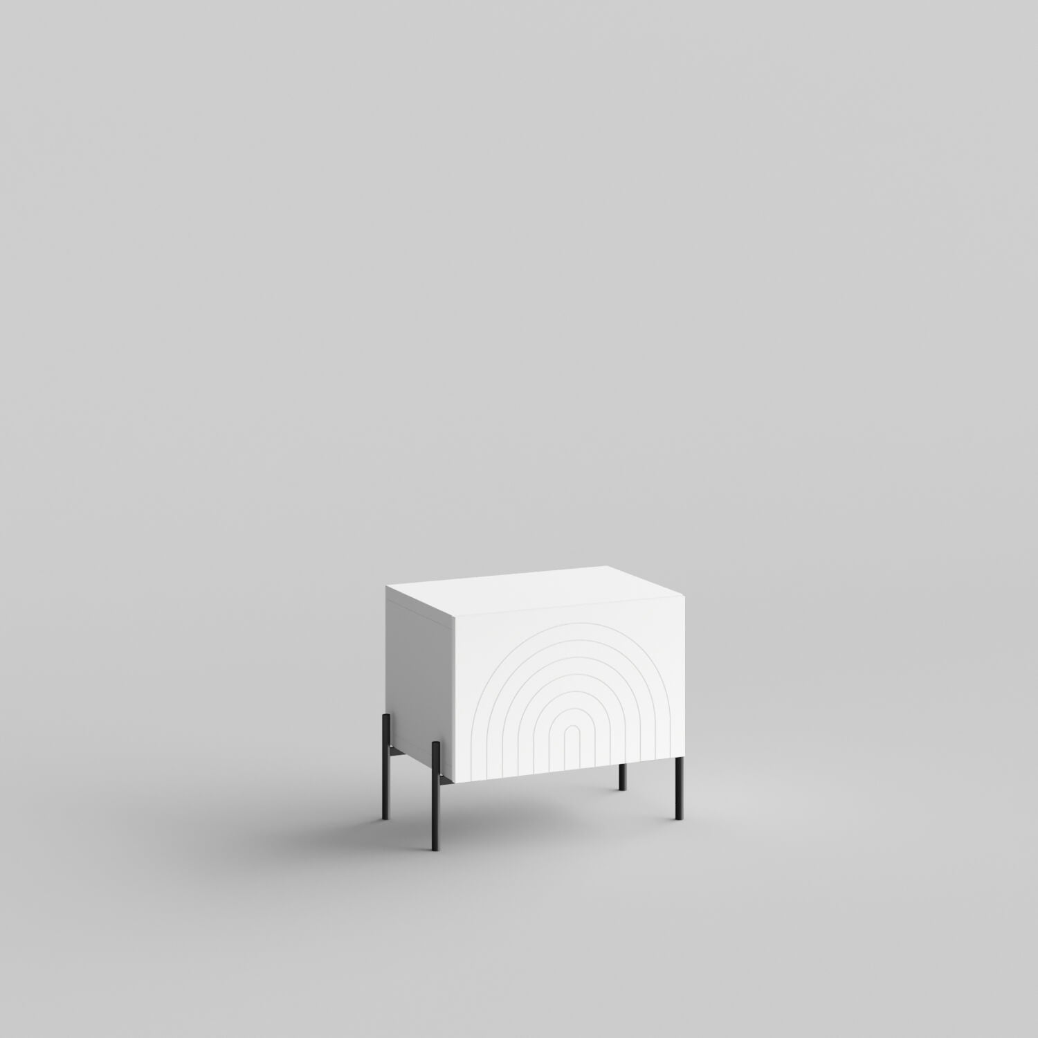 Custom doors for IKEA Besta Cabinet Door Arches White Lace