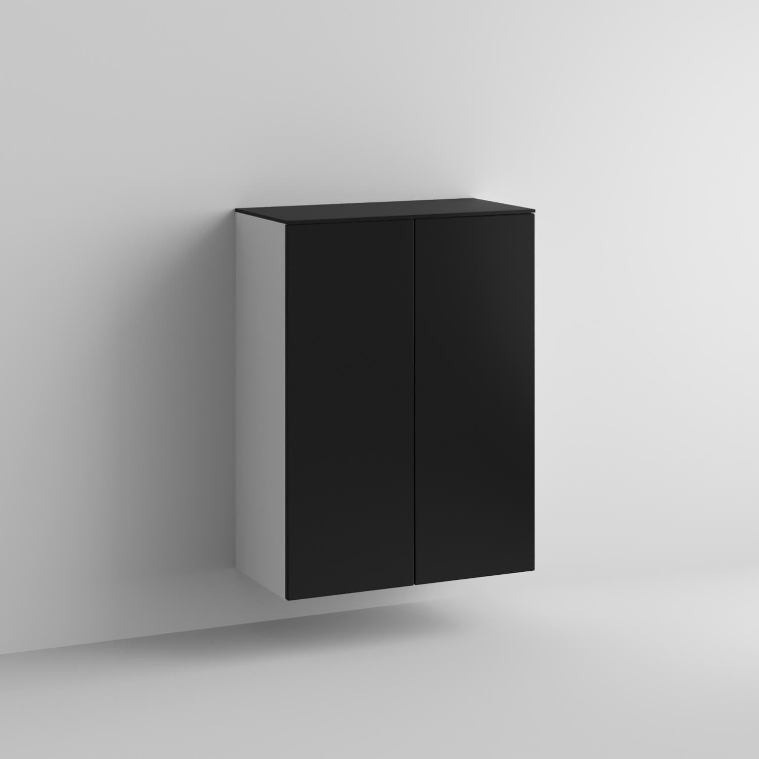Sektion sideboard doors top charcoal black IKEA Norse