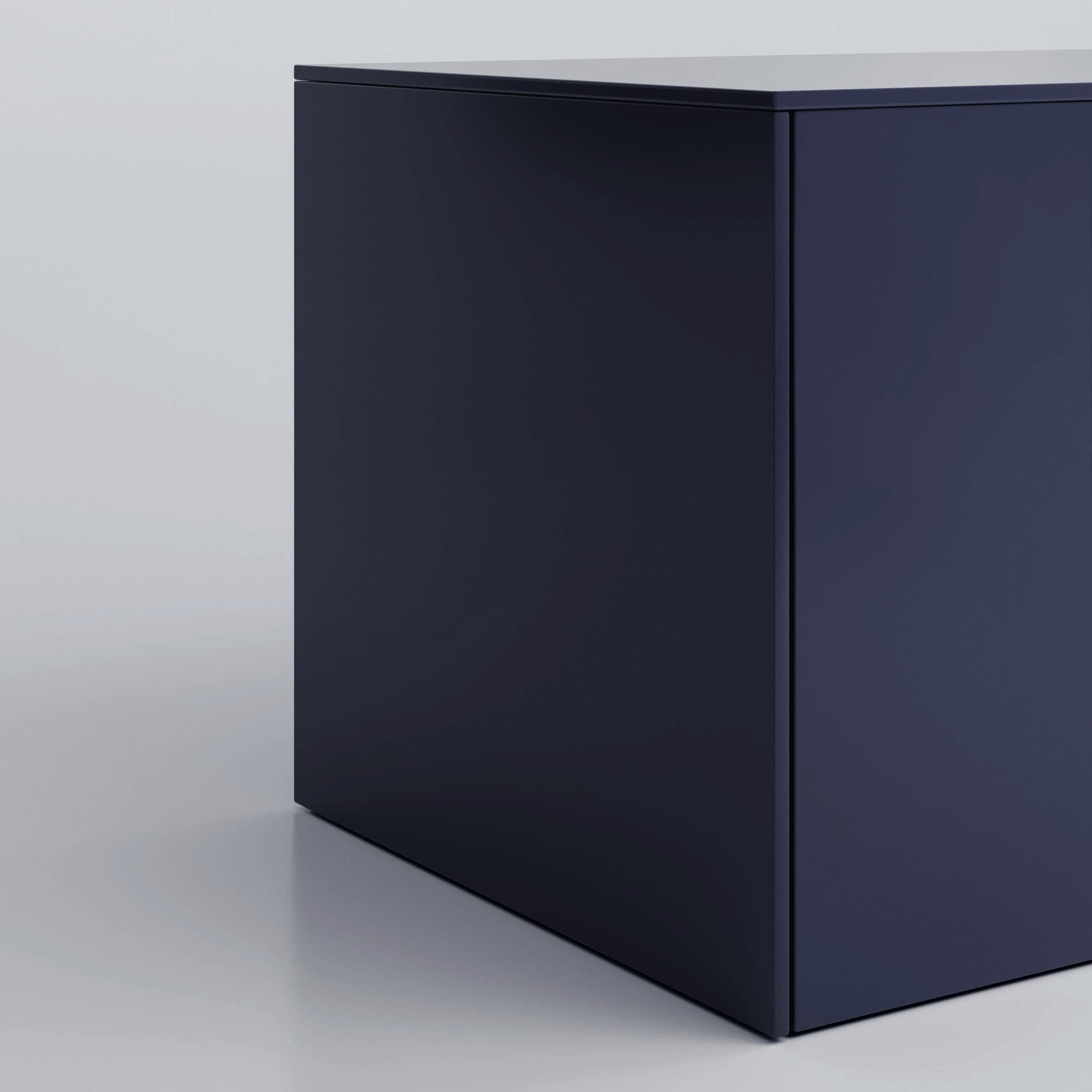 Sektion Side Panel in Classy Navy. Rich and durable designer-grade finish.
