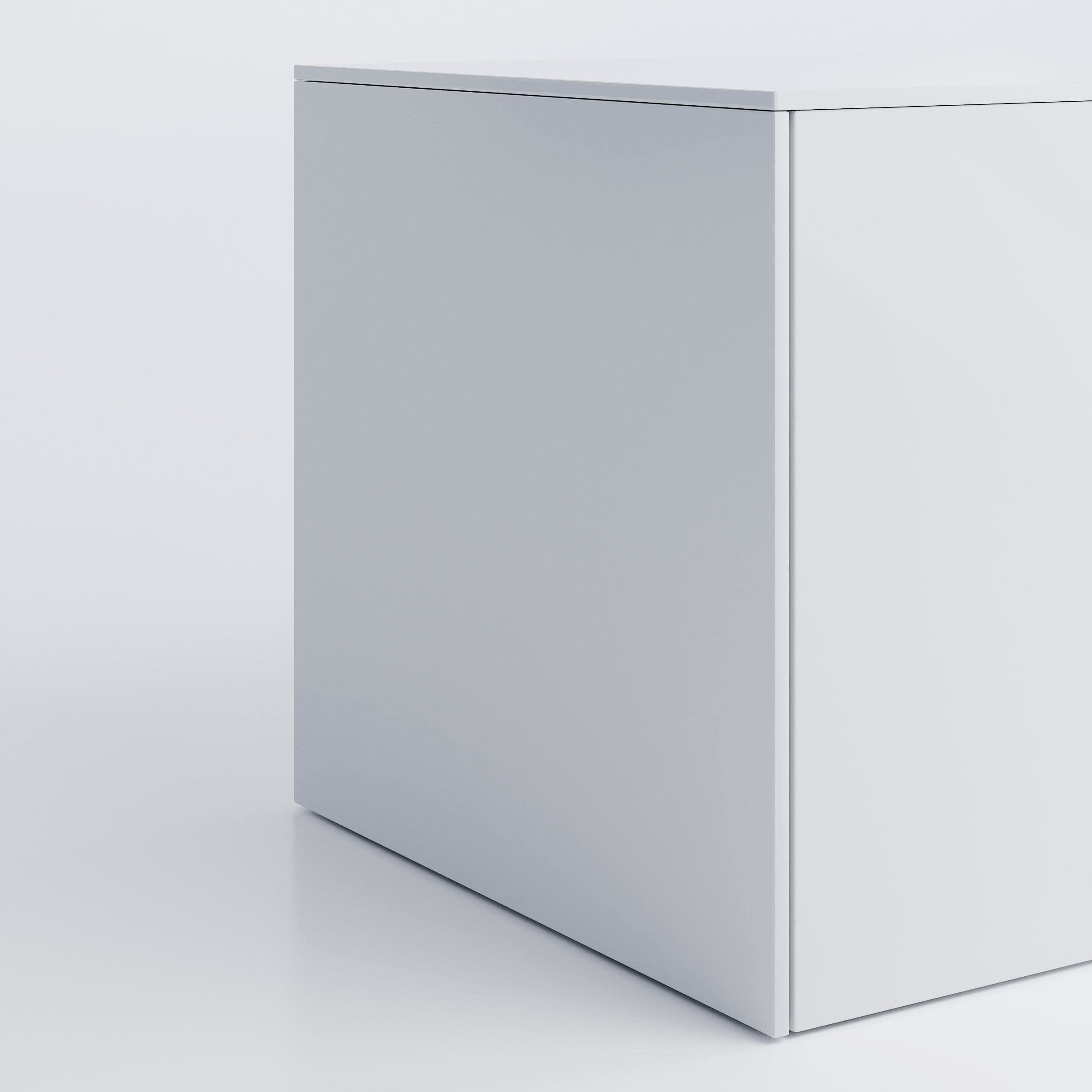 Sektion Side Panel in White Lace. Rich and durable designer-grade finish.