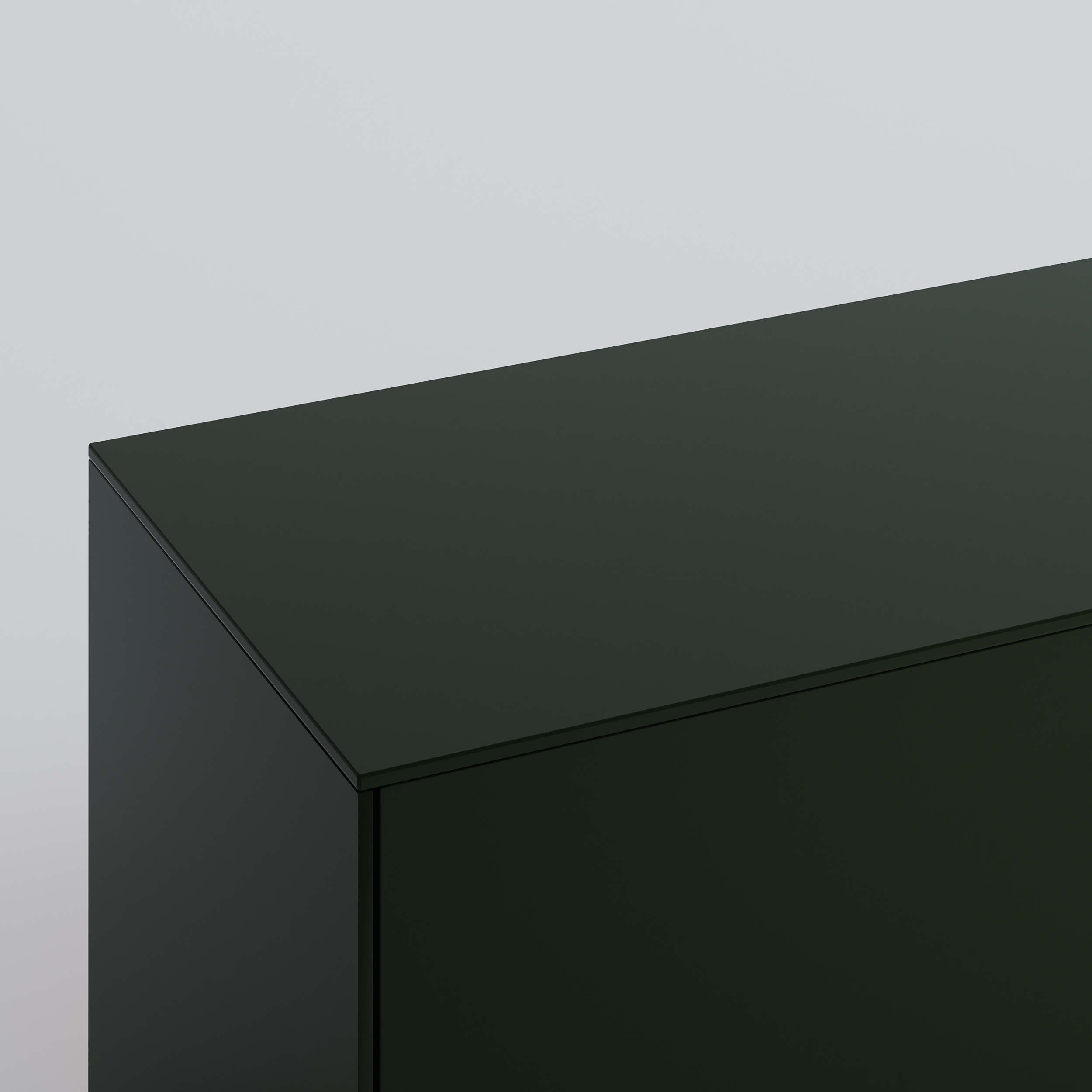 Sektion Top Panel in Luxe Green. Rich and durable designer-grade finish.