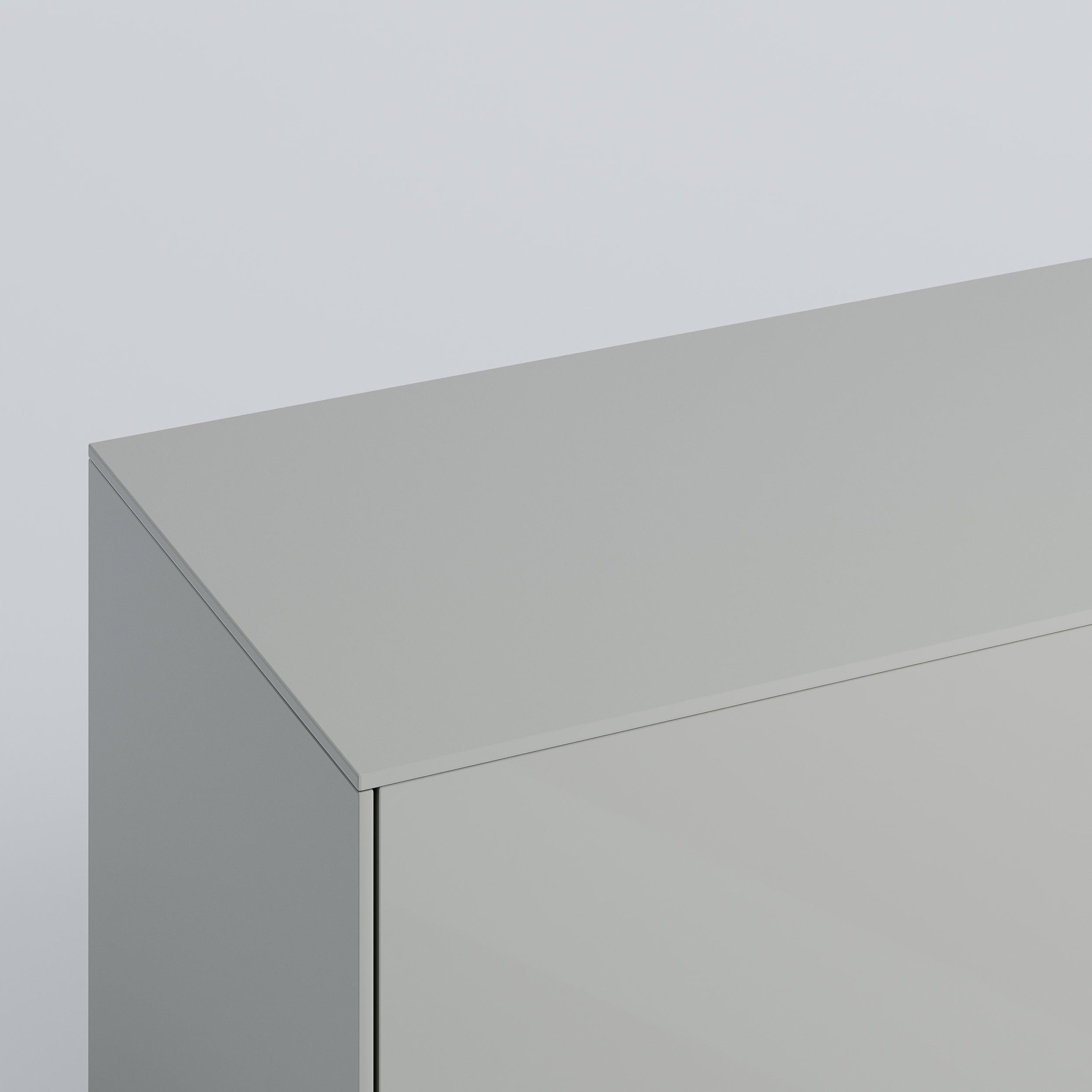 Sektion Top Panel in Silver Sage. Rich and durable designer-grade finish.