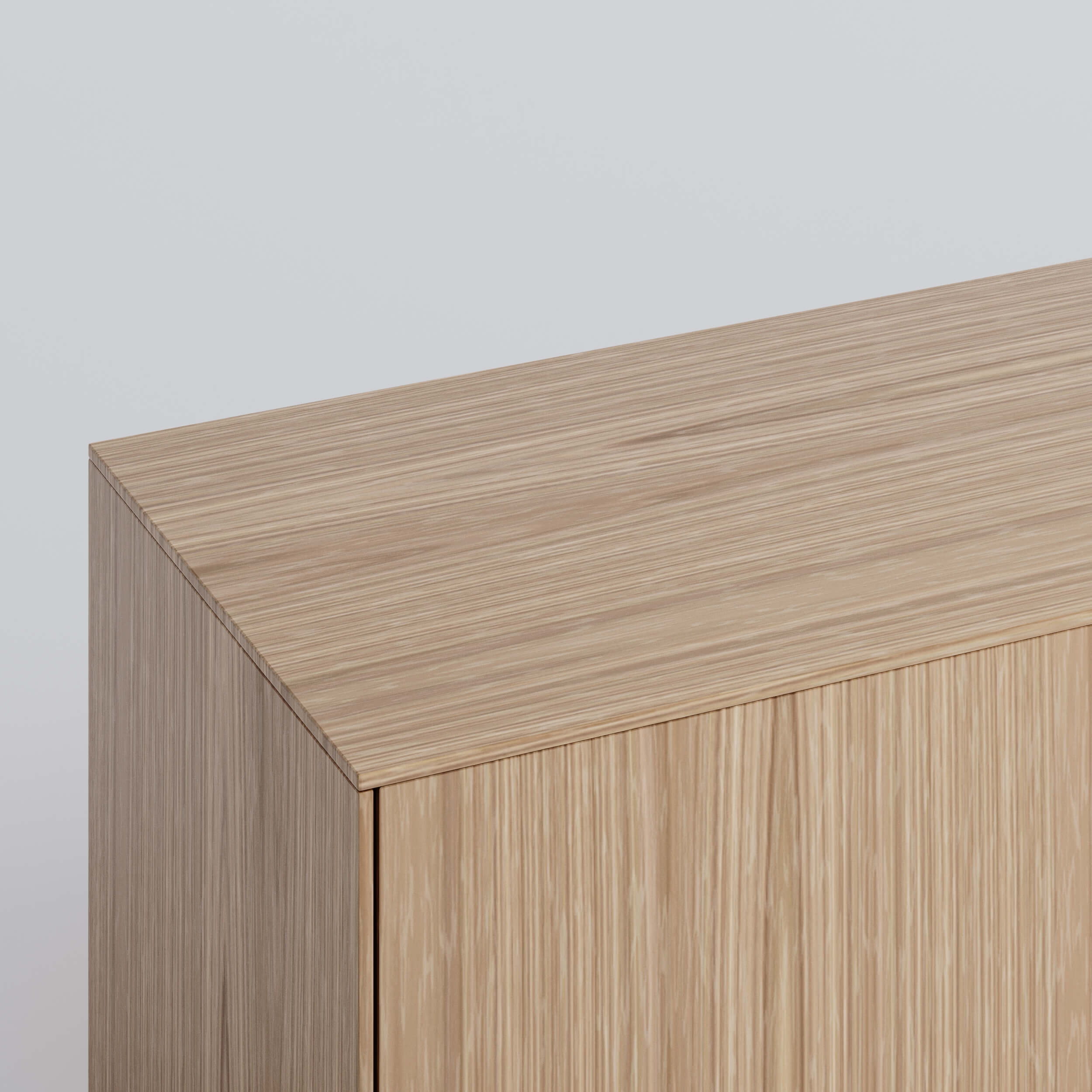 Sektion Top Panel in White Oak. Genuine wood veneer.
