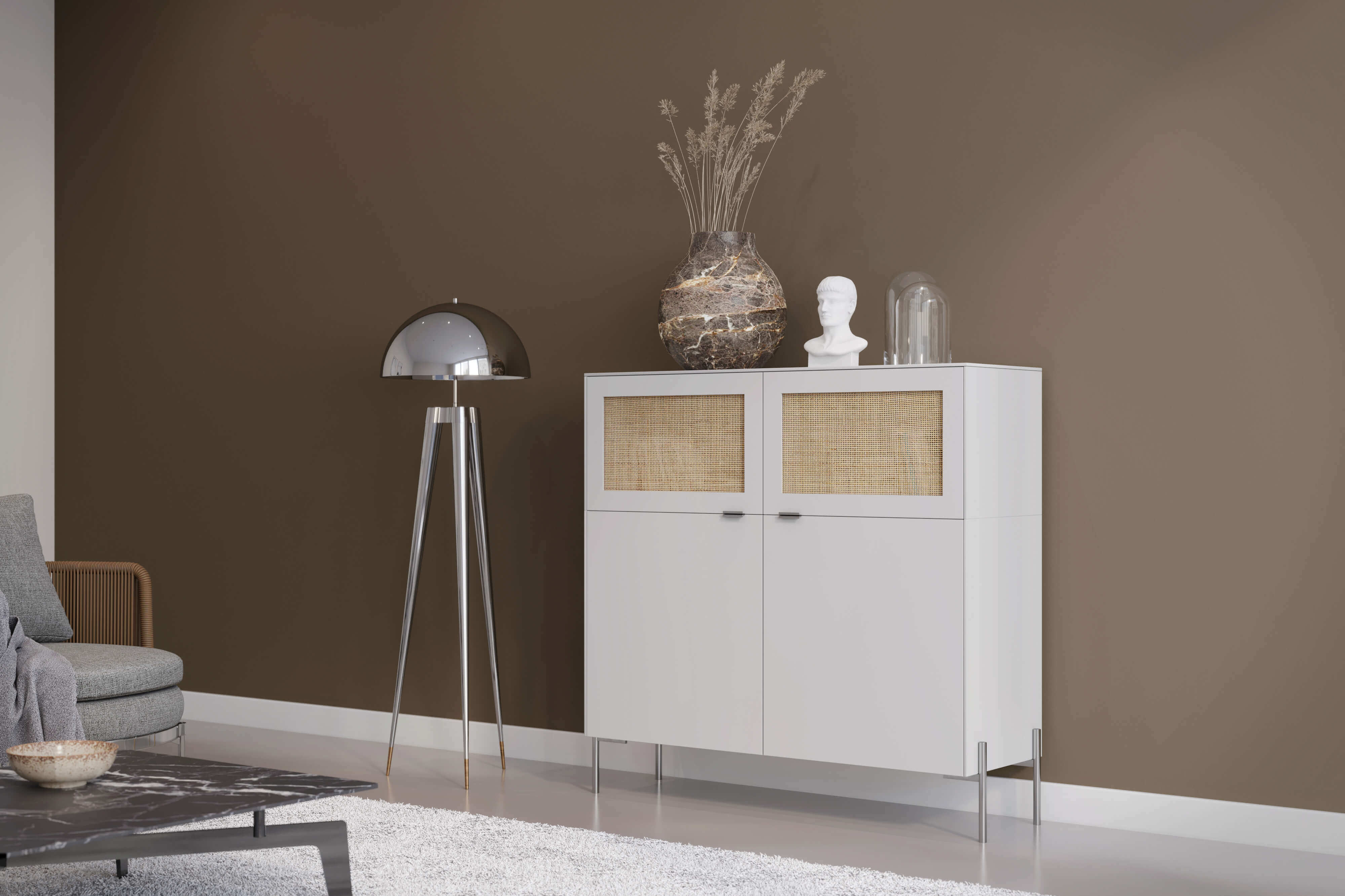 IKEA Besta frames in a custom configuration from Norse Interiors