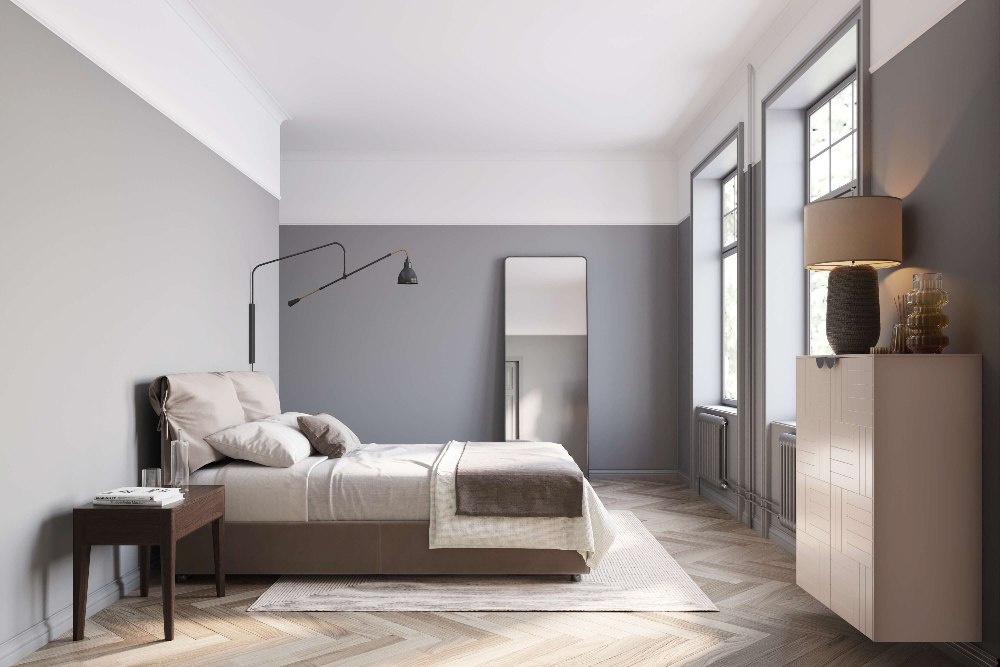 Marie doors on a Sektion sideboard from IKEA