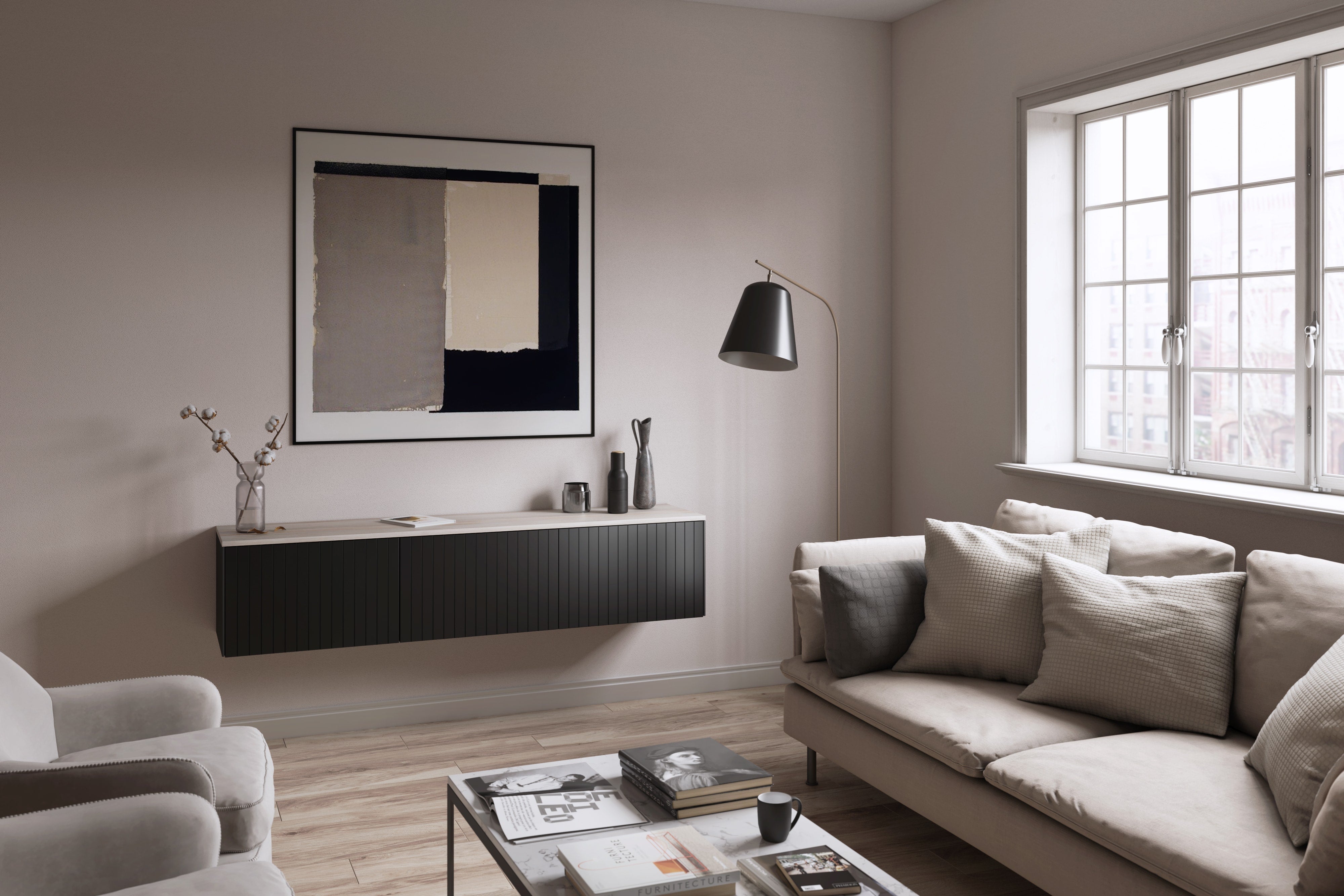 How this IKEA Besta cabinet got a stunning new look · Norse Interiors How this IKEA Besta cabinet got a stunning new look · Norse Interiors