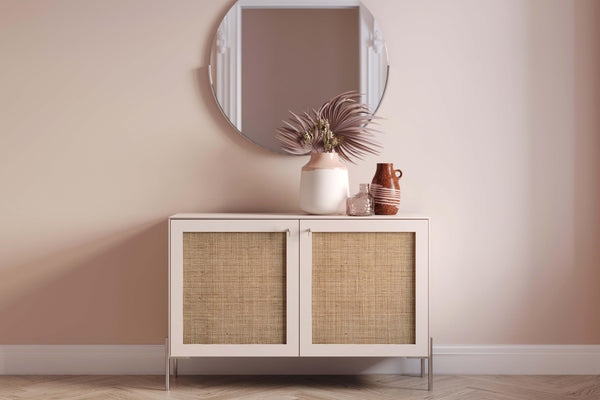 Cane doors for IKEA Besta Cabinet