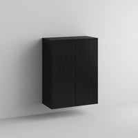 Seville Full Kit (doors, top and side panels) in Charcoal Black to remodel Sektion, 1 frame. Rich and durable designer-grade finish.