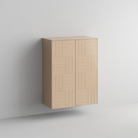 Parquet Full Kit (doors, top and side panels) in Earthy Sand to remodel Sektion, 1 frame. Rich and durable designer-grade finish.