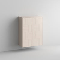 Parquet Full Kit (doors, top and side panels) in Pale Blush to remodel Sektion, 1 frame. Rich and durable designer-grade finish.