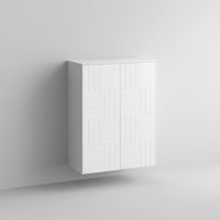 Parquet Full Kit (doors, top and side panels) in White Lace to remodel Sektion, 1 frame. Rich and durable designer-grade finish.
