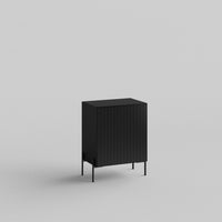 Custom door, top and side panels for IKEA Besta Cabinet Door Charcoal Black