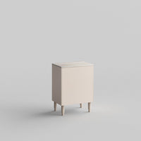 Slab Full Kit (door, top and side panels) in Pale Blush to remodel Besta, 25" tall 1 door frame. Rich and durable designer-grade finish.