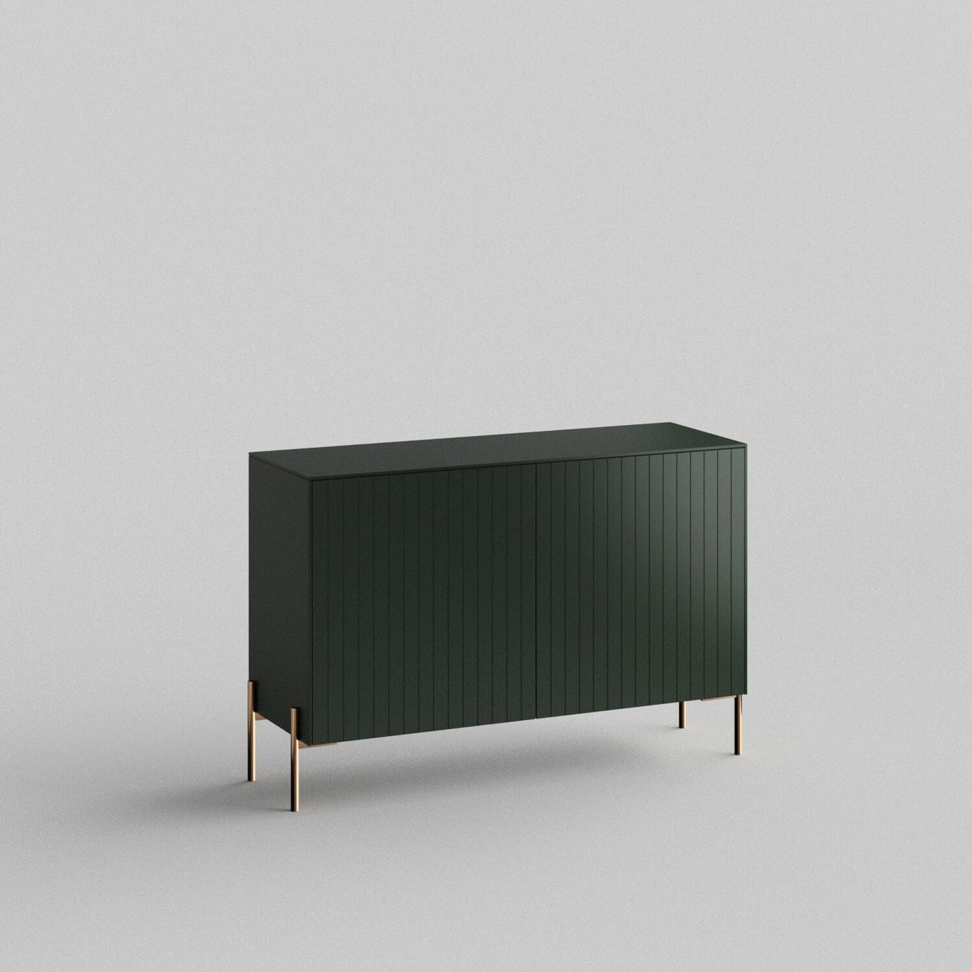 Batten Full Kit (doors, top and side panels) in Luxe Green to remodel Besta, 25" tall 2 door frame. Rich and durable designer-grade finish.