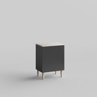 Custom door, cool Ambrosia Maple wood top and side panels for IKEA Besta Cabinet Door Iconic Iron