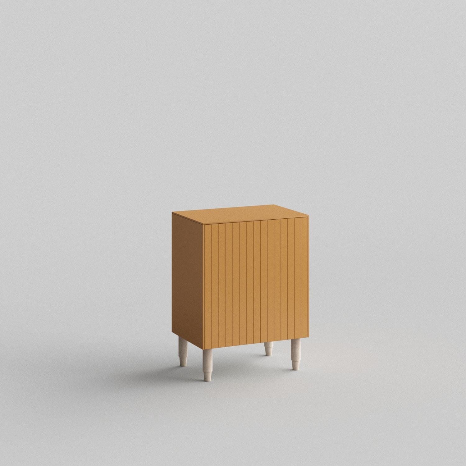 Custom door, top and side panels for IKEA Besta Cabinet Door Tanned Leather
