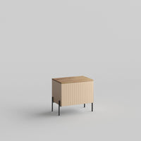 Custom doors, wood top, sides, for IKEA Besta Cabinet Door Earthy Sand