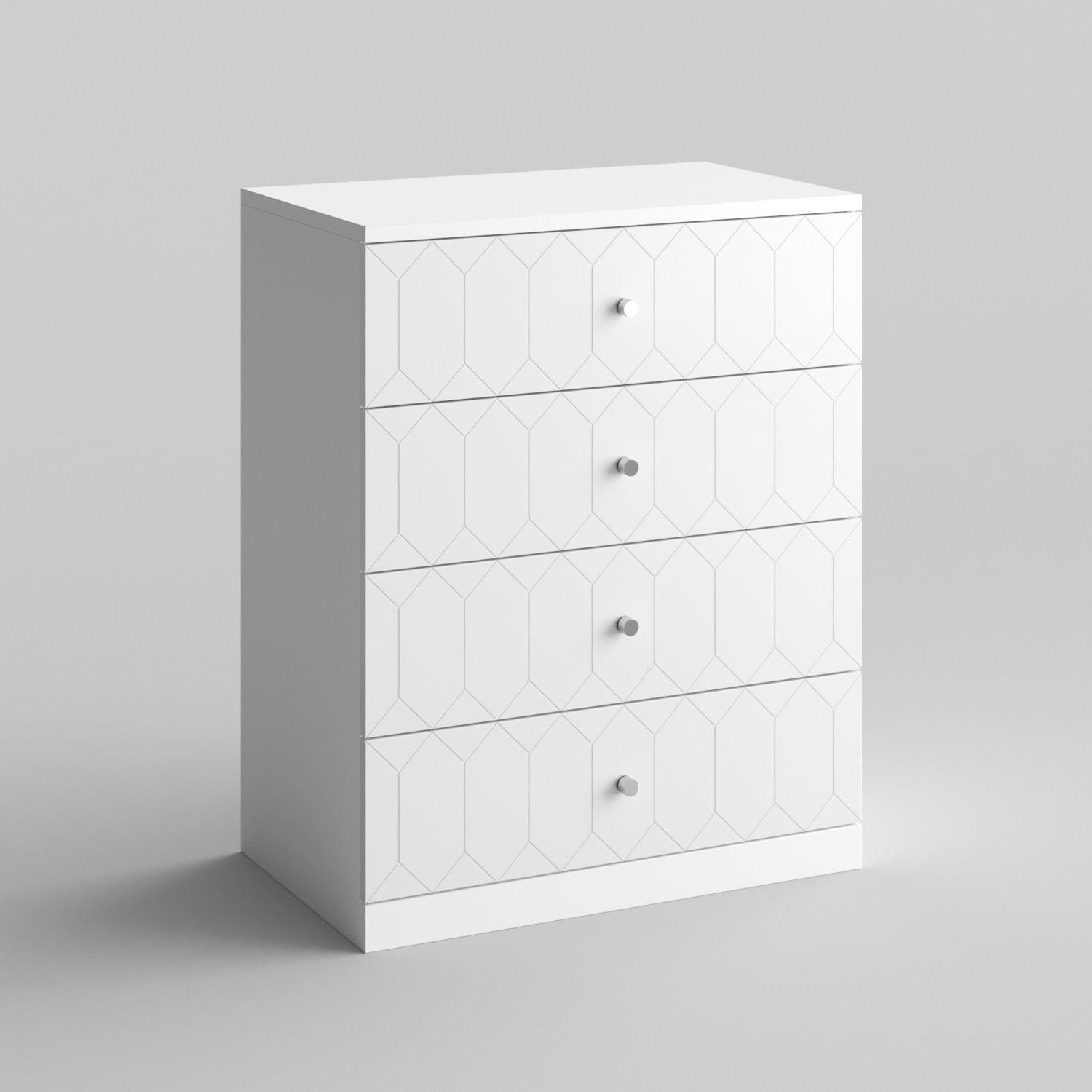 Customize IKEA Malm Dresser with Drawer Front Susan Norse Interiors