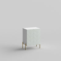 Custom doors for IKEA Besta Cabinet Door Silver Sage