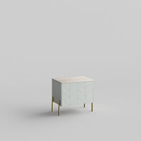 Custom doors, cool Ambrosia Maple wood top and side panels for IKEA Besta Cabinet Door Silver Sage