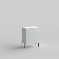 Custom doors for IKEA Besta Cabinet Door Eva Silver Sage