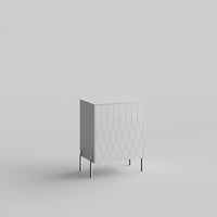 Seville Full Kit (door, top and side panels) in Perfect Gray to remodel Besta, 25" tall 1 door frame. Rich and durable designer-grade finish.