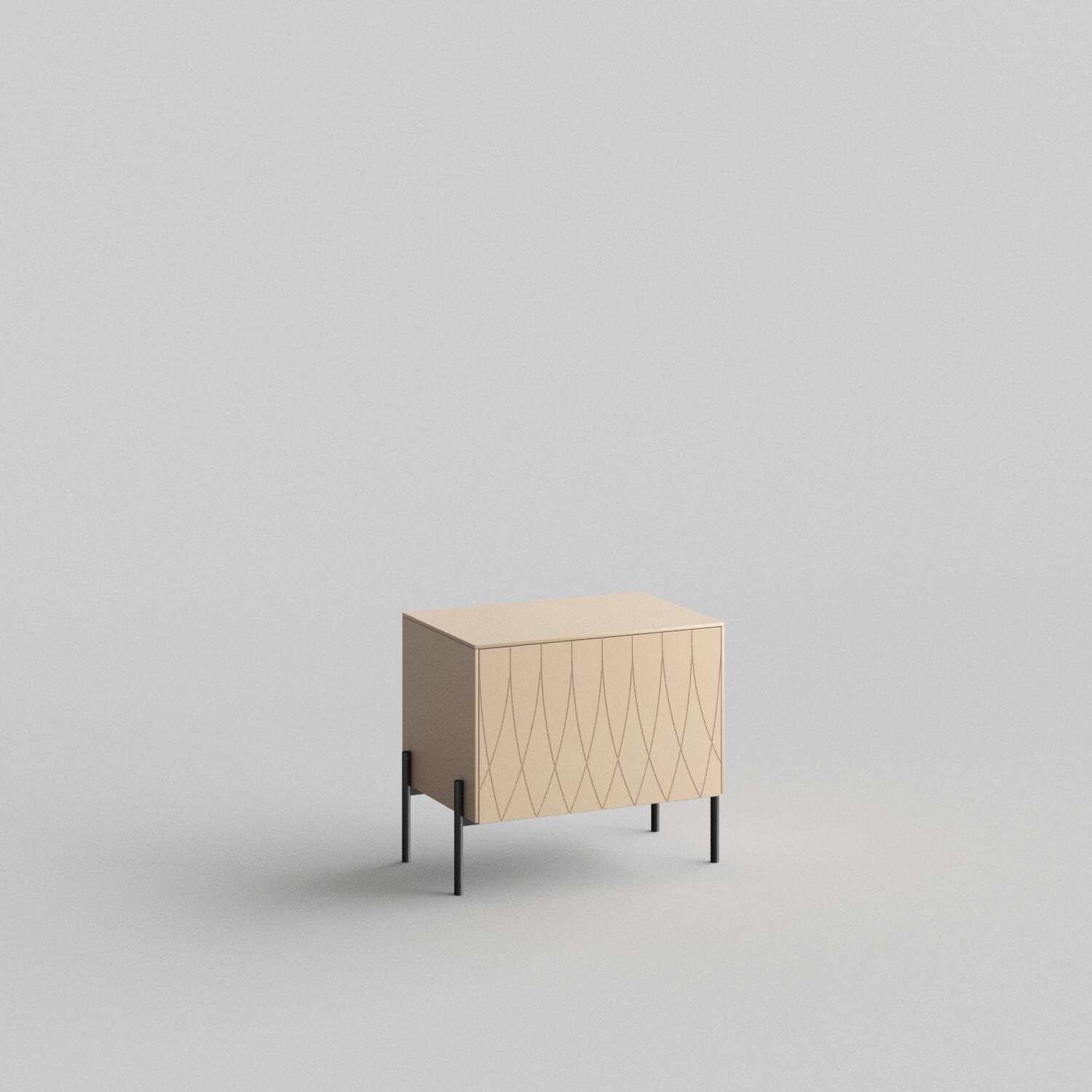 Seville Full Kit (door, top and side panels) in Earthy Sand to remodel Besta, 15" tall 1 door frame. Rich and durable designer-grade finish.