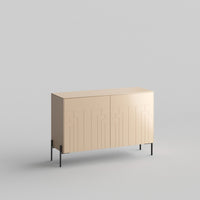 Deco Full Kit (doors, top and side panels) in Earthy Sand to remodel Besta, 25" tall 2 door frame. Rich and durable designer-grade finish.