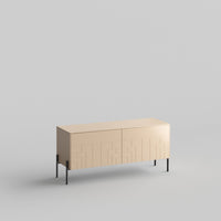 Deco Full Kit (doors, top and side panels) in Earthy Sand to remodel Besta, 15" tall 2 door frame. Rich and durable designer-grade finish.