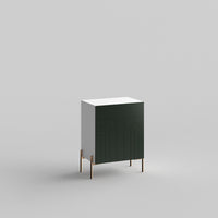 Custom doors for IKEA Besta Cabinet Door Luxe Green