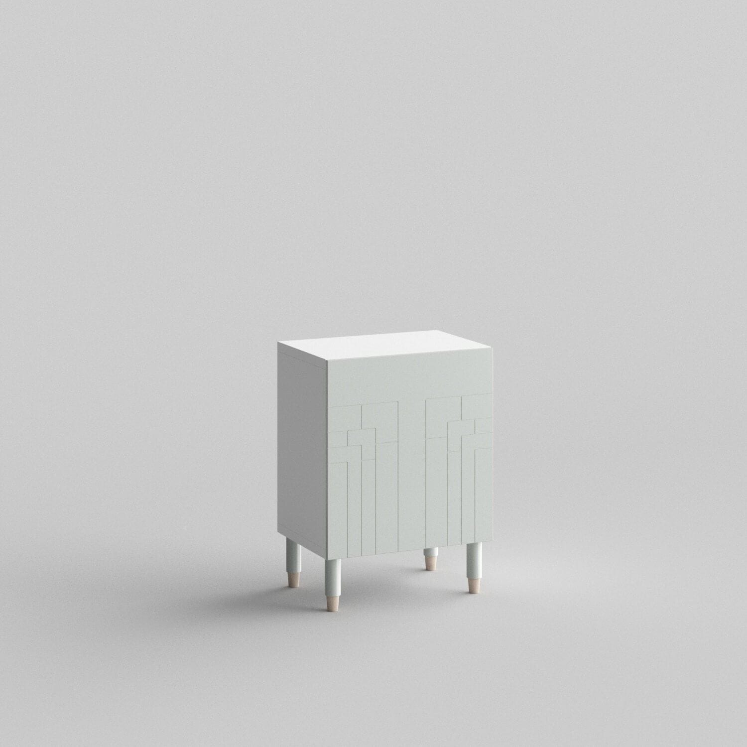 Custom doors for IKEA Besta Cabinet Door Silver Sage