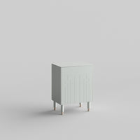 Deco Full Kit (door, top and side panels) in Silver Sage to remodel Besta, 25" tall 1 door frame. Rich and durable designer-grade finish.