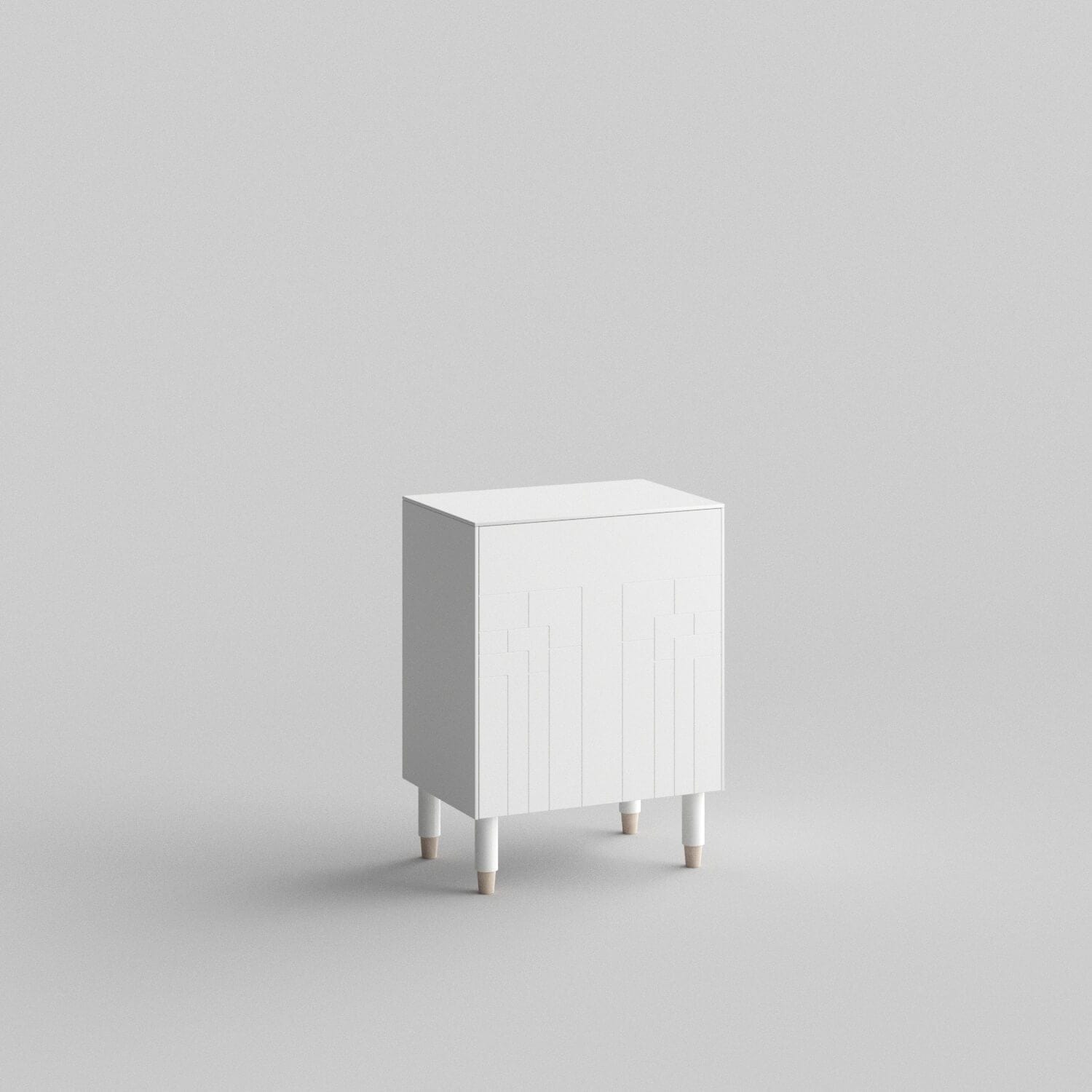 Deco Full Kit (door, top and side panels) in White Lace to remodel Besta, 25" tall 1 door frame. Rich and durable designer-grade finish.