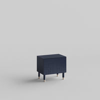 Deco Full Kit (door, top and side panels) in Classy Navy to remodel Besta, 15" tall 1 door frame. Rich and durable designer-grade finish.