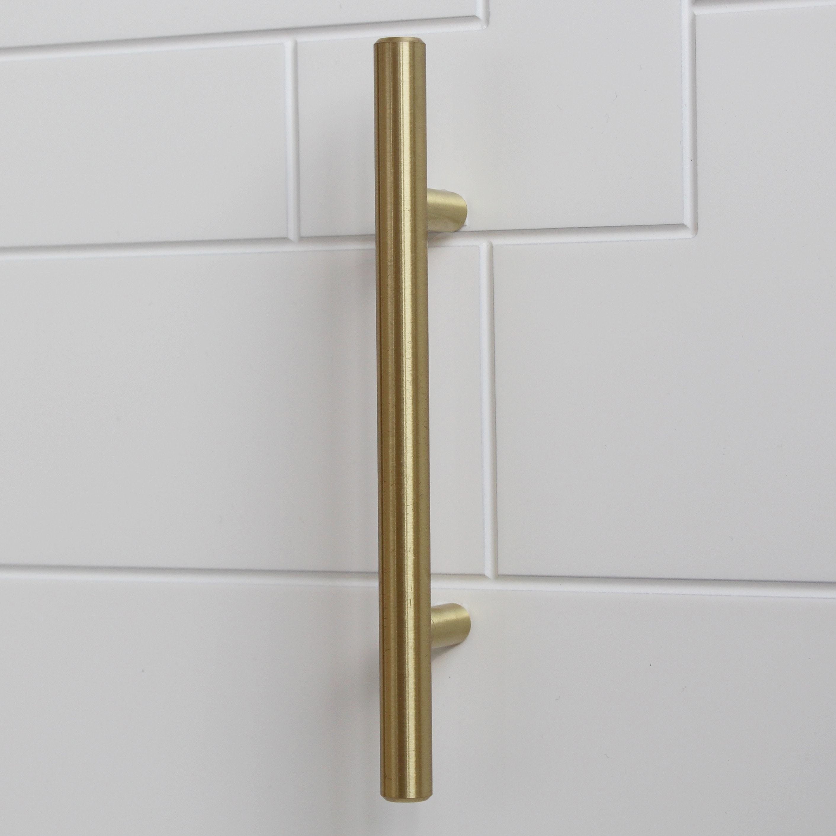 Gold Brass Handle Pull on Cabinet Door Door Storage Furniture IKEA