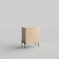 Parquet Full Kit (door, top and side panels) in Earthy Sand to remodel Besta, 25" tall 1 door frame. Rich and durable designer-grade finish.