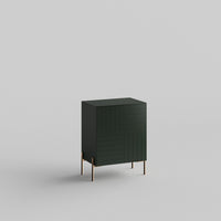 Parquet Full Kit (door, top and side panels) in Luxe Green to remodel Besta, 25" tall 1 door frame. Rich and durable designer-grade finish.
