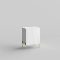 Parquet Full Kit (door, top and side panels) in White Lace to remodel Besta, 25" tall 1 door frame. Rich and durable designer-grade finish.