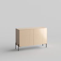 Rafter Full Kit (doors, top and side panels) in Earthy Sand to remodel Besta, 25" tall 2 door frame. Rich and durable designer-grade finish.
