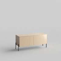 Rafter Full Kit (doors, top and side panels) in Earthy Sand to remodel Besta, 15" tall 2 door frame. Rich and durable designer-grade finish.