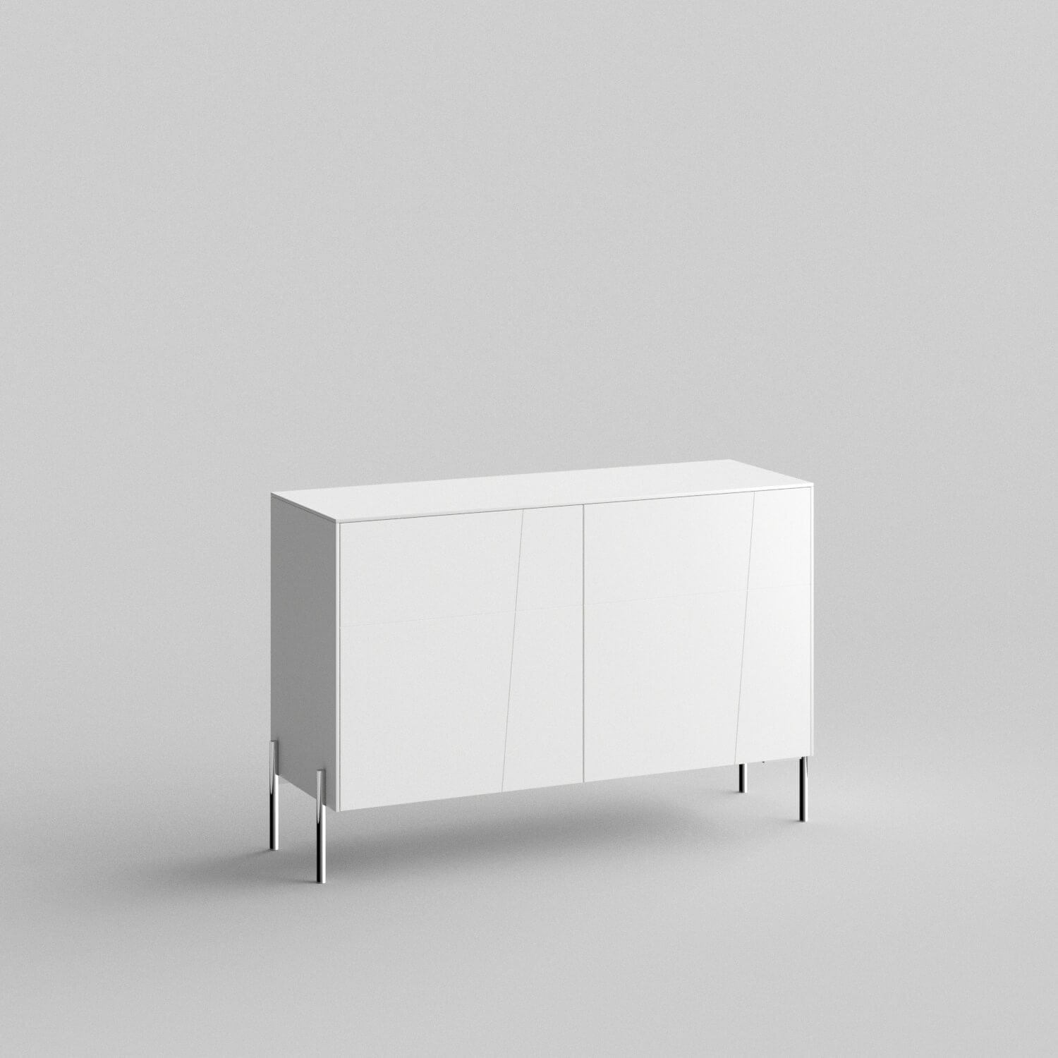 Rafter Full Kit (doors, top and side panels) in White Lace to remodel Besta, 25" tall 2 door frame. Rich and durable designer-grade finish.