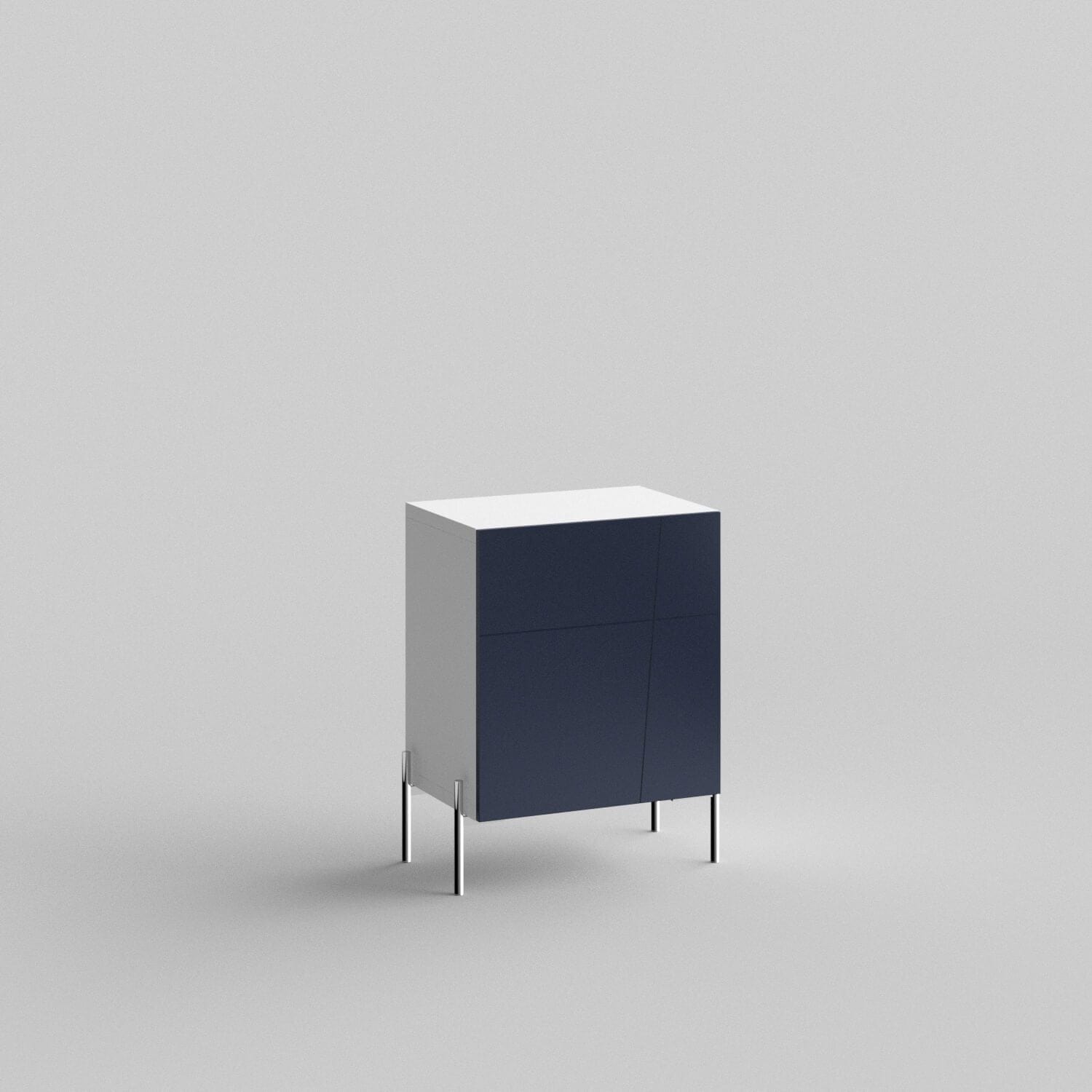 Custom doors for IKEA Besta Cabinet Door Classy Navy