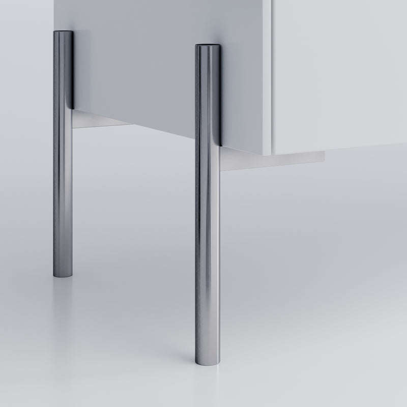 Chrome furniture leg – Interiors Norse for look Sara premium a