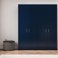 Wardrobe Astrid Pax in Classy Navy with Brass Pull Ingrid